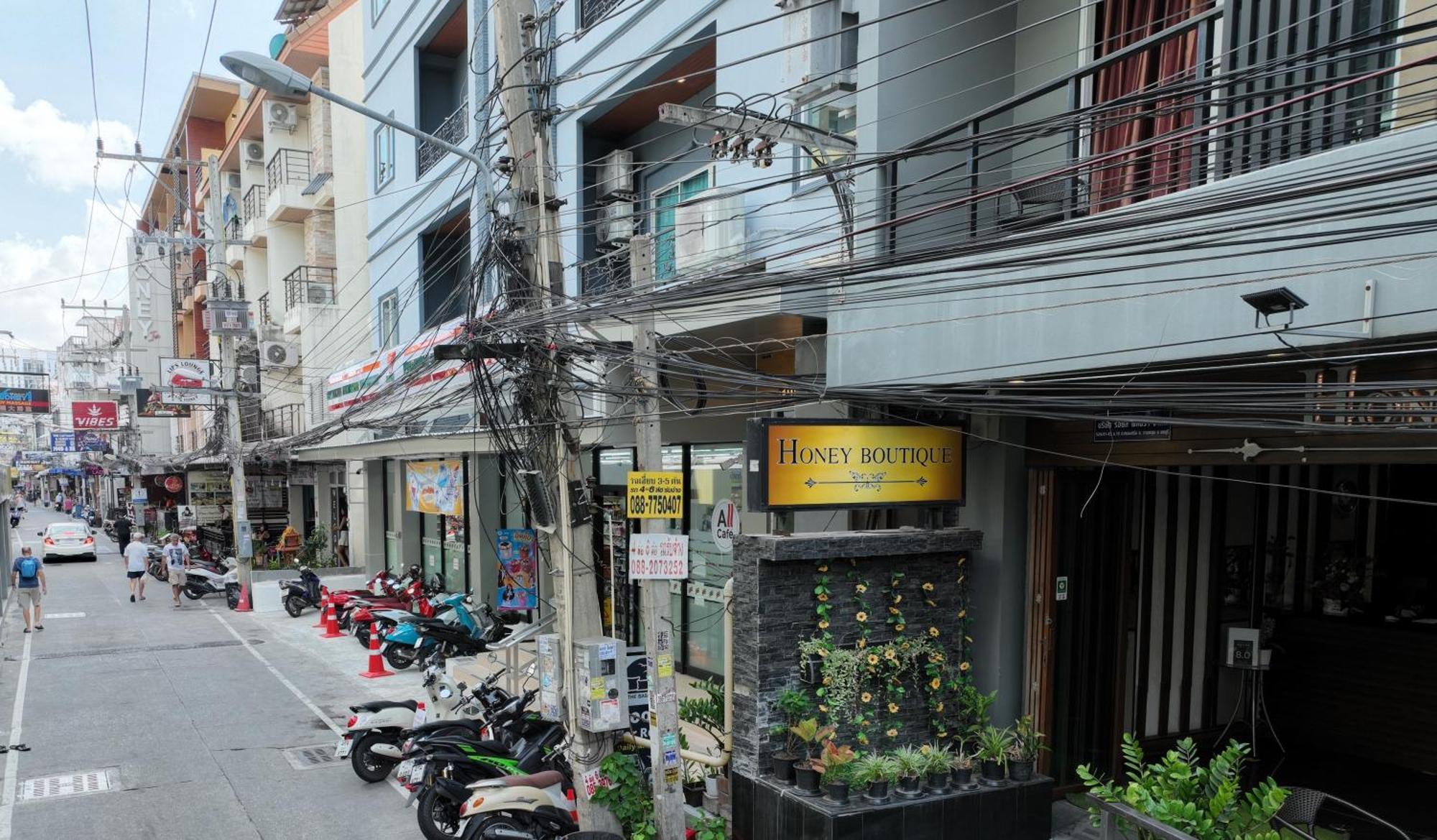 Honey Boutique Hotel Pattaya Eksteriør billede